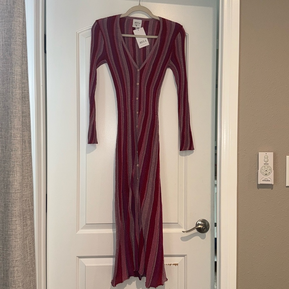 Misa Los Angeles Long Sleeve Dress